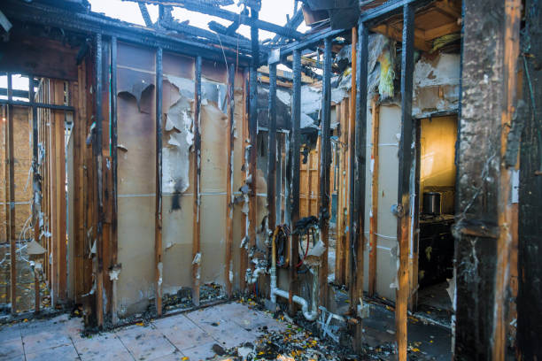 Professional Soot Cleanup technician working in Braddock Heights, MD